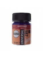 ΧΡΩΜΑ AMSTERDAM UNIVERSAL GLOSS 587 BRIGHT BLUE 16ml