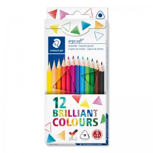ΣΕΤ ΞΥΛΟΜΠΟΓΙΑΣ ERGO SOFT 157 C12 STAEDTLER 12TEM