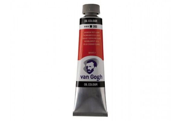 ΛΑΔΙΑ VAN GOGH 40ML S2 T.9 No. 303 Cadmium Red Light