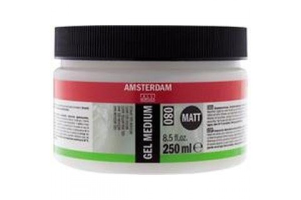 GEL MEDIUM 080 MATT AMSTERDAM 250ml