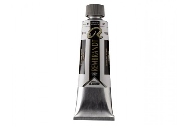 ΛΑΔΙΑ REMBRANDT 150ml S1 105 Titanium White (Safflower Oil)