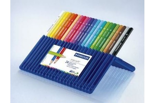 ΣΕΤ ΞΥΛΟΜΠΟΓΙΑΣ ERGO SOFT 157 SB24 STAEDTLER 24TEM