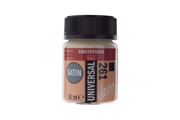 ΧΡΩΜΑ AMSTERDAM UNIVERSAL SATIN 261 SAND 16ml