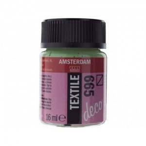 ΧΡΩΜΑ AMSTERDAM TEXTILE 665 SPRING GREEN 16ml