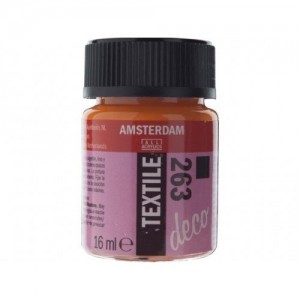 ΧΡΩΜΑ AMSTERDAM TEXTILE 263 ORANGE OPAQUE 16ml ΧΡΩΜΑ AMSTERDAM TEXTILE 263 ORANGE OPAQUE 16ml
