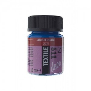ΧΡΩΜΑ AMSTERDAM TEXTILE 511 COBALT BLUE 16ml