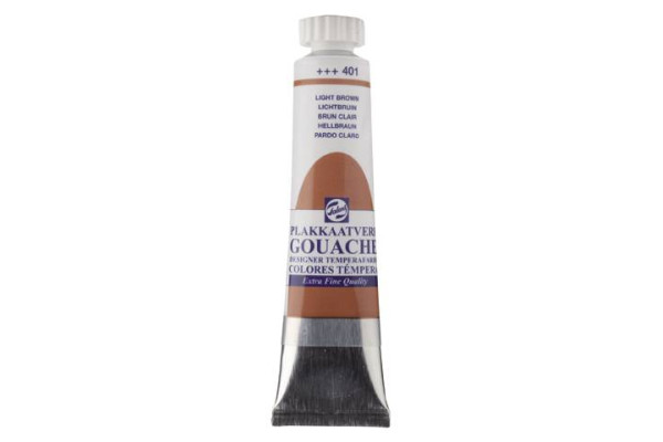 GOUACHE ΤΕΜΠΕΡΑ 20ML 401 LIGHT BROWN ROYAL TALENS