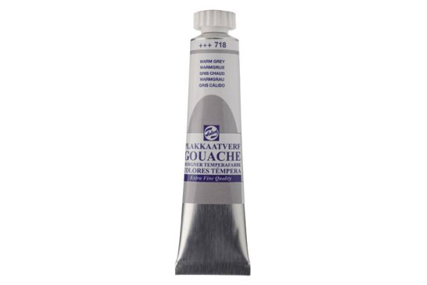 GOUACHE ΤΕΜΠΕΡΑ 20ML 718 WARM GREY ROYAL TALENS