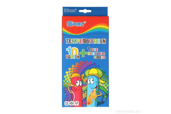 ΣΕΤ ΤΕΜΠΕΡΕΣ SPIRIT 10x12ml + 1 ΔΩΡΟ