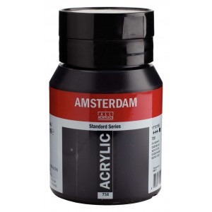 ΑΚΡΥΛΙΚΟ AMSTERDAM 500ml No.735 Oxide Black ΑΚΡΥΛΙΚΟ AMSTERDAM 500ml No.735 Oxide Black