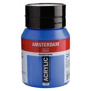 ΑΚΡΥΛΙΚΟ AMSTERDAM 500ml No.512 Cobalt Blue (Ultramarine)