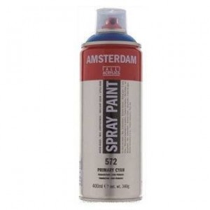 ΣΠΡΕΪ ΑΚΡΥΛΙΚΟ AMSTERDAM 400ml 572 Primary Cyan