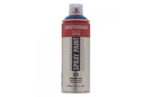 ΣΠΡΕΪ ΑΚΡΥΛΙΚΟ AMSTERDAM 400ml 572 Primary Cyan