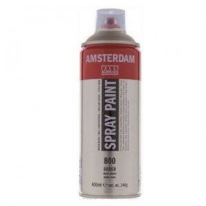 ΣΠΡΕΪ ΑΚΡΥΛΙΚΟ AMSTERDAM 400ml 800 Silver