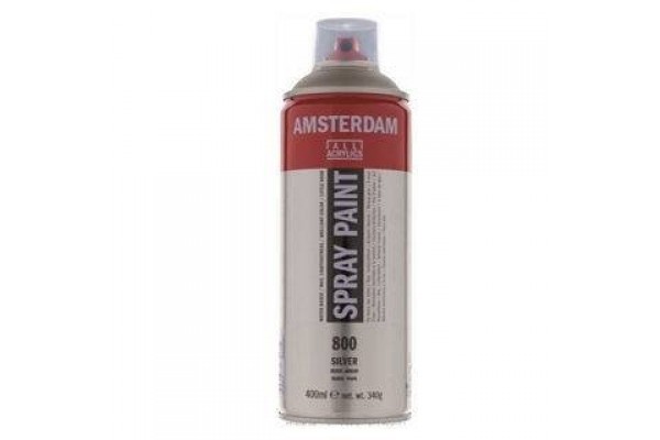 ΣΠΡΕΪ ΑΚΡΥΛΙΚΟ AMSTERDAM 400ml 800 Silver