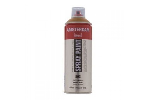 ΣΠΡΕΪ ΑΚΡΥΛΙΚΟ AMSTERDAM 400ml 803 Deep Gold