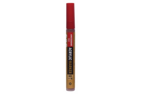 ΜΑΡΚΑΔΟΡΟΣ ΑΚΡΥΛΙΚΟΣ AMSTERDAM M 3-4mm 803 Deep Gold