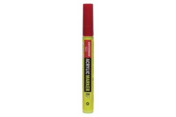 ΜΑΡΚΑΔΟΡΟΣ ΑΚΡΥΛΙΚΟΣ AMSTERDAM M 3-4mm 256 Reflex Yellow