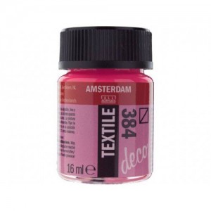ΧΡΩΜΑ AMSTERDAM TEXTILE 384 REFLEX ROSE 16ml ΧΡΩΜΑ AMSTERDAM TEXTILE 384 REFLEX ROSE 16ml