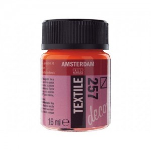 ΧΡΩΜΑ AMSTERDAM TEXTILE 257 REFLEX ORANCE 16ml ΧΡΩΜΑ AMSTERDAM TEXTILE 257 REFLEX ORANCE 16ml