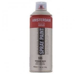 ΣΠΡΕΪ ΑΚΡΥΛΙΚΟ AMSTERDAM 400ML 105 Titanium White