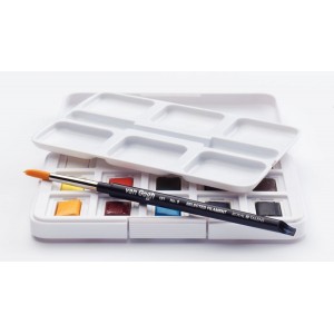 WATERCOLOUR  POCKET BOX VAN GOGH ΣΕ ΠΑΣΤΙΛΙΕΣ 12 ΤΕΜ Basic
