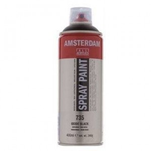 ΣΠΡΕΪ ΑΚΡΥΛΙΚΟ AMSTERDAM 400ML 735 Oxide Black
