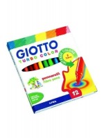 ΜΑΡΚΑΔΟΡΟΙ ΖΩΓΡΑΦΙΚΗΣ ΛΕΠΤΟΣ  12ΧΡΩΜΑΤΑ TURBO COLOR GIOTTO