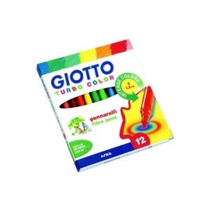 ΜΑΡΚΑΔΟΡΟΙ ΖΩΓΡΑΦΙΚΗΣ ΛΕΠΤΟΣ 12ΧΡΩΜΑΤΑ TURBO COLOR GIOTTO ΜΑΡΚΑΔΟΡΟΙ ΖΩΓΡΑΦΙΚΗΣ ΛΕΠΤΟΣ 12ΧΡΩΜΑΤΑ TURBO COLOR GIOTTO