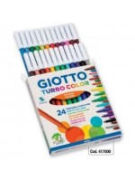 ΜΑΡΚΑΔΟΡΟΙ ΖΩΓΡΑΦΙΚΗΣ 24ΤΕΜ ΛΕΠΤΟΣ TURBO COLOR GIOTTO