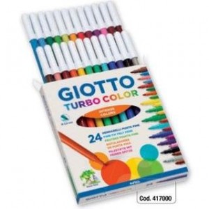 ΜΑΡΚΑΔΟΡΟΙ ΖΩΓΡΑΦΙΚΗΣ 24ΤΕΜ ΛΕΠΤΟΣ TURBO COLOR GIOTTO ΜΑΡΚΑΔΟΡΟΙ ΖΩΓΡΑΦΙΚΗΣ 24ΤΕΜ ΛΕΠΤΟΣ TURBO COLOR GIOTTO