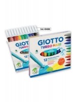 ΜΑΡΚΑΔΟΡΟΙ ΖΩΓΡΑΦΙΚΗΣ ΧΟΝΤΡΟ 12ΤΕΜ TURBO ΜΑΧΙ GIOTTO