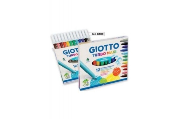 ΜΑΡΚΑΔΟΡΟΙ ΖΩΓΡΑΦΙΚΗΣ ΧΟΝΤΡΟ 12ΤΕΜ TURBO ΜΑΧΙ GIOTTO