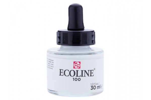 ECOLINE ROYAL TALENS 30ML 100 WHITE