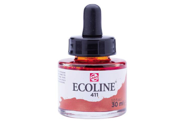 ECOLINE ROYAL TALENS 30ML 411 BURNT SIENNA