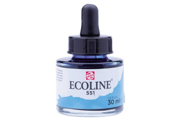 ECOLINE ROYAL TALENS 30ML 551 SKY BLUE LT