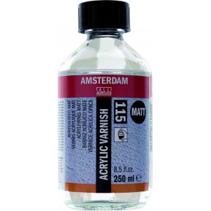 ΒΕΡΝΙΚΙ ΑΚΡΥΛΙΚΩΝ  250ml 115 MAT  AMSTERDAM