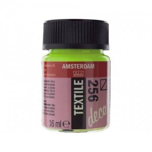 ΧΡΩΜΑ AMSTERDAM TEXTILE 256 REFLEX YELLOW 16ml ΧΡΩΜΑ AMSTERDAM TEXTILE 256 REFLEX YELLOW 16ml