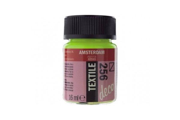 ΧΡΩΜΑ AMSTERDAM TEXTILE 256 REFLEX YELLOW 16ml