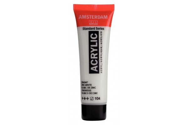 ΑΚΡΥΛΙΚΟ AMSTERDAM 20ml 104 Zink White