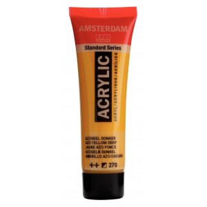 ΑΚΡΥΛΙΚΟ AMSTERDAM 20ml 270 Azo Yellow Deep