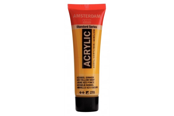 ΑΚΡΥΛΙΚΟ AMSTERDAM 20ml 270 Azo Yellow Deep