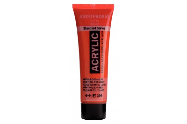 ΑΚΡΥΛΙΚΟ AMSTERDAM 20ml 398 Naphthol Red Light