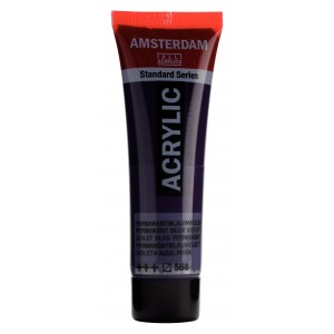 ΑΚΡΥΛΙΚΟ AMSTERDAM 20ml 568 Perm.Blue Violet