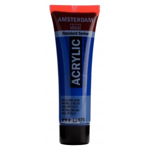 ΑΚΡΥΛΙΚΟ AMSTERDAM 20ml 570 Phthalo Blue
