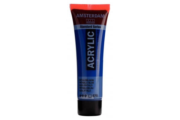 ΑΚΡΥΛΙΚΟ AMSTERDAM 20ml 570 Phthalo Blue