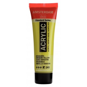 ΑΚΡΥΛΙΚΟ AMSTERDAM 20ml 243 Greenish Yellow