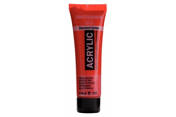 ΑΚΡΥΛΙΚΟ AMSTERDAM 20ml 315 Pyrrole Red