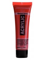 ΑΚΡΥΛΙΚΟ AMSTERDAM 20ml 317 Transp. Red Medium