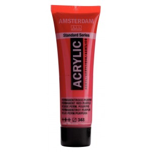 ΑΚΡΥΛΙΚΟ AMSTERDAM 20ml 348 Perm. Red Purple